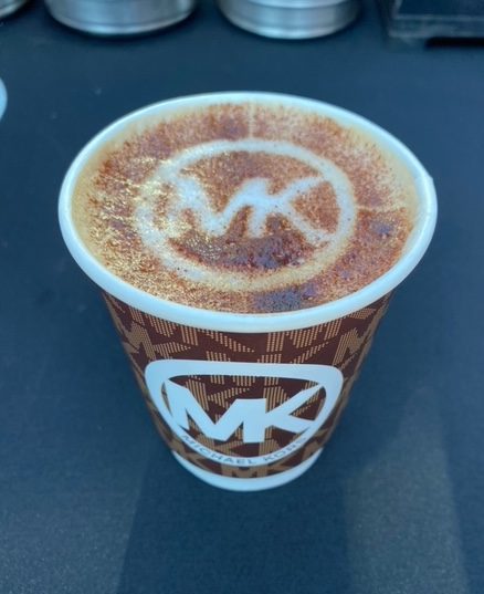 complete mobile coffee branding for the designer Michael Kors