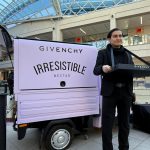 givenchy fragrance experiential campaign by the mobile coffee bean