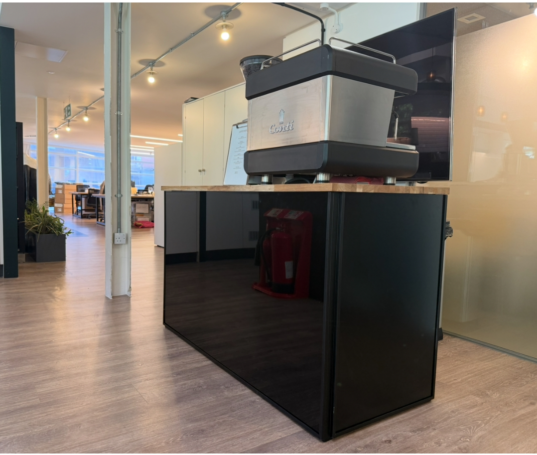 Mobile coffee bar hire corporate event