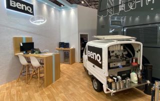the-mobile-coffee-bean-benq-branded-coffee-bar-for-promotions The Mobile Coffee Bean photos of a Benq branded coffee bar for promotions