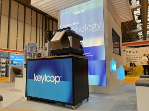 The Mobile Coffee Bean branded coffee bar for Keyloop