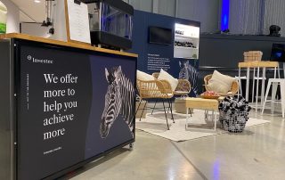 the-mobile-coffee-bean-investec-branded-coffee-bar-for-exhibitions The Mobile Coffee Bean photos of an Investec branded coffee bar for exhibitions