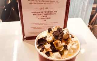 the-mobile-coffee-bean-michael-kors-bespoke-coffee-menu-with-branded-cup The Mobile Coffee Bean Michael Kors MK bespoke coffee menu with branded cup