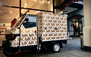 the-mobile-coffee-bean-mk-michael-kors-branded-coffee-van-at-christmas The Mobile Coffee Bean MK Michael Kors branded coffee van at Christmas