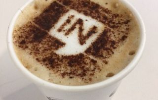 the-mobile-coffee-bean-nissan-branded-coffee-stencil-latte-art-cup The Mobile Coffee Bean Nissan branded coffee stencil latte art cup